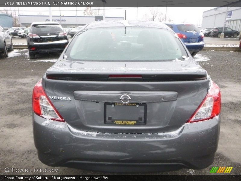 Gun Metallic / Charcoal 2019 Nissan Versa S Plus