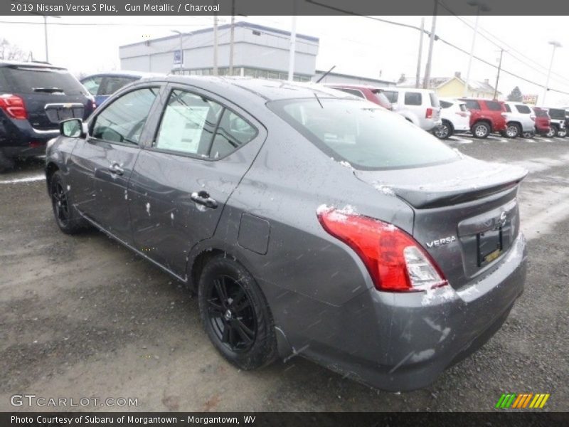 Gun Metallic / Charcoal 2019 Nissan Versa S Plus