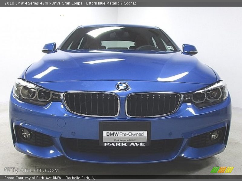 Estoril Blue Metallic / Cognac 2018 BMW 4 Series 430i xDrive Gran Coupe