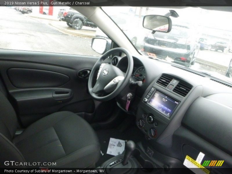 Gun Metallic / Charcoal 2019 Nissan Versa S Plus