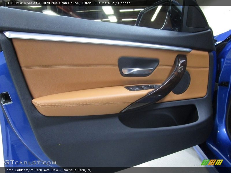 Estoril Blue Metallic / Cognac 2018 BMW 4 Series 430i xDrive Gran Coupe