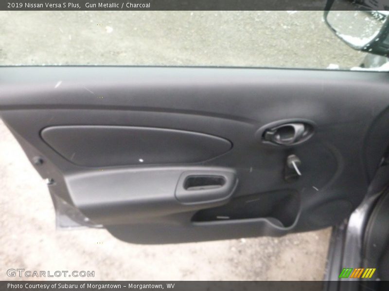 Gun Metallic / Charcoal 2019 Nissan Versa S Plus