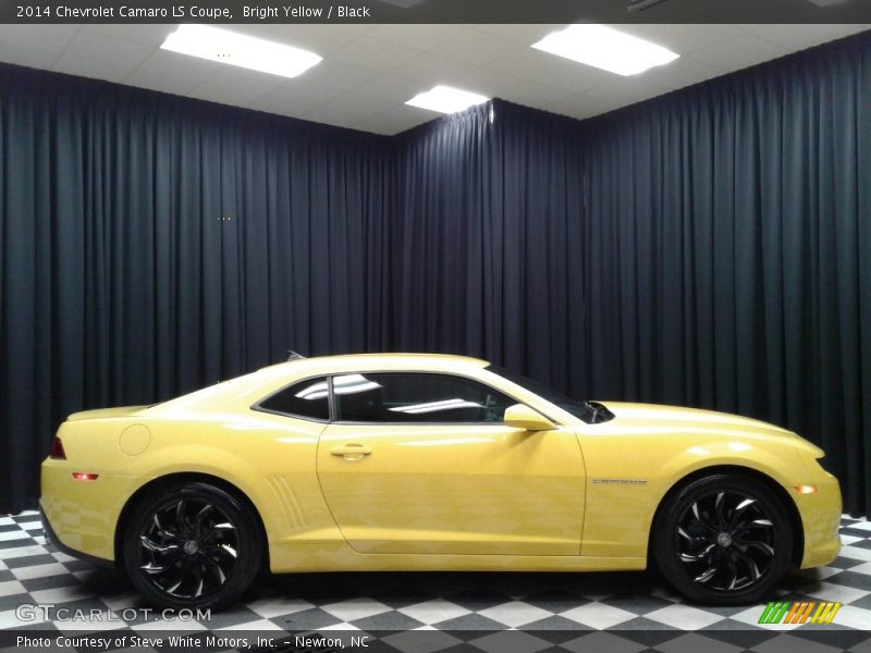 Bright Yellow / Black 2014 Chevrolet Camaro LS Coupe