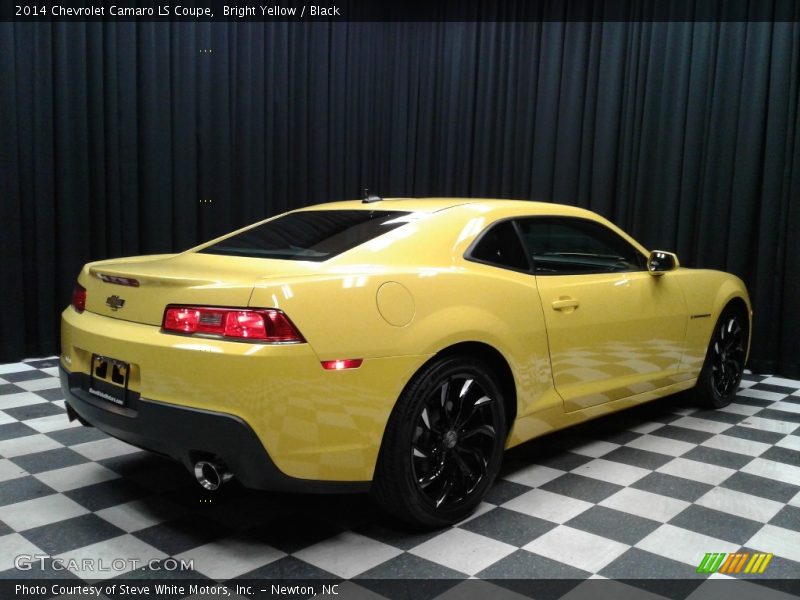 Bright Yellow / Black 2014 Chevrolet Camaro LS Coupe