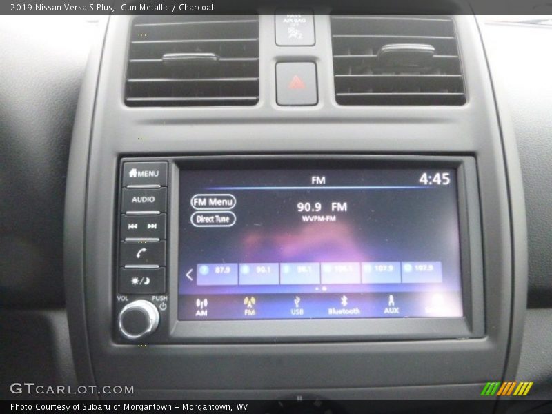 Gun Metallic / Charcoal 2019 Nissan Versa S Plus