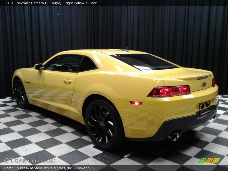 Bright Yellow / Black 2014 Chevrolet Camaro LS Coupe