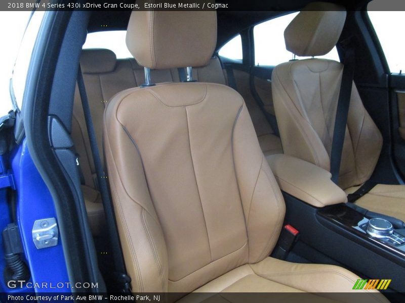 Estoril Blue Metallic / Cognac 2018 BMW 4 Series 430i xDrive Gran Coupe