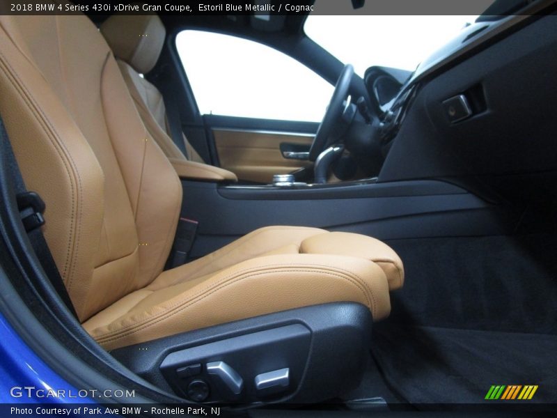 Estoril Blue Metallic / Cognac 2018 BMW 4 Series 430i xDrive Gran Coupe