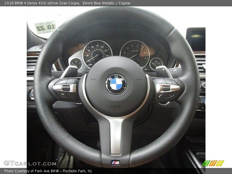 Estoril Blue Metallic / Cognac 2018 BMW 4 Series 430i xDrive Gran Coupe