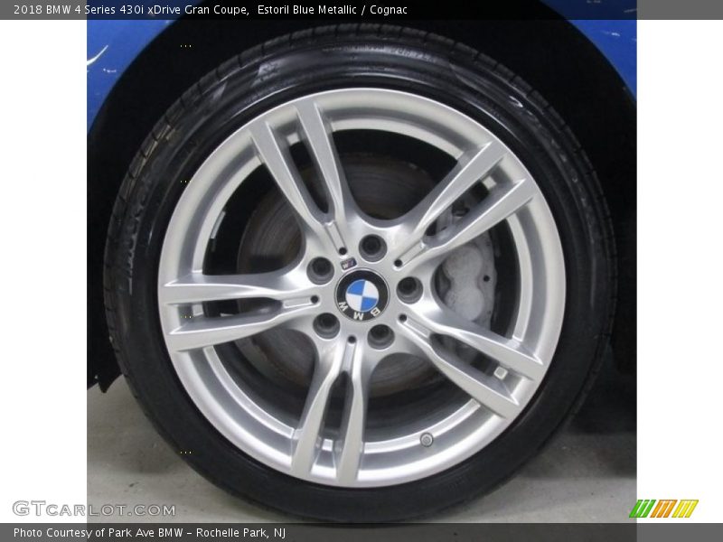 Estoril Blue Metallic / Cognac 2018 BMW 4 Series 430i xDrive Gran Coupe