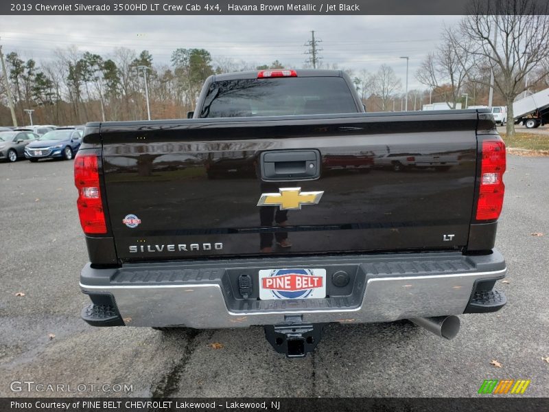 Havana Brown Metallic / Jet Black 2019 Chevrolet Silverado 3500HD LT Crew Cab 4x4