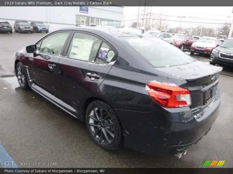 Dark Gray Metallic / Carbon Black 2019 Subaru WRX Premium