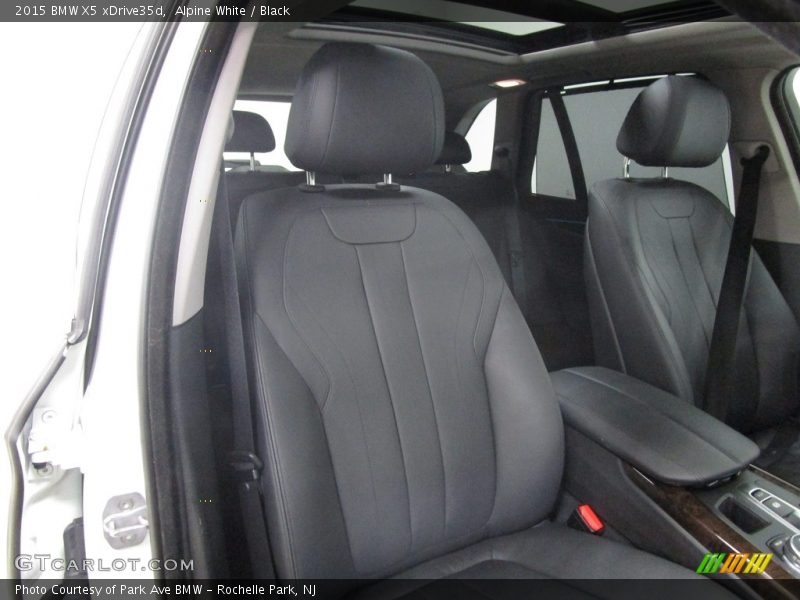 Alpine White / Black 2015 BMW X5 xDrive35d