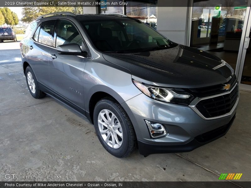 Satin Steel Metallic / Medium Ash Gray 2019 Chevrolet Equinox LT