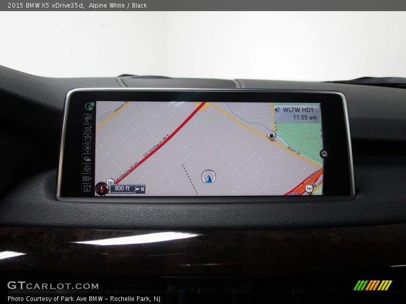Alpine White / Black 2015 BMW X5 xDrive35d
