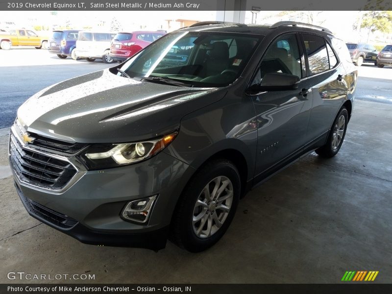 Satin Steel Metallic / Medium Ash Gray 2019 Chevrolet Equinox LT