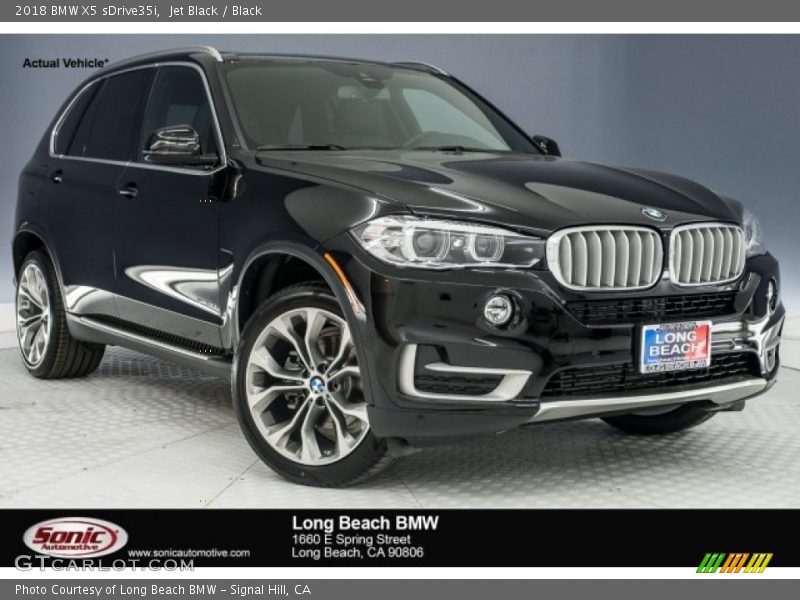 Jet Black / Black 2018 BMW X5 sDrive35i