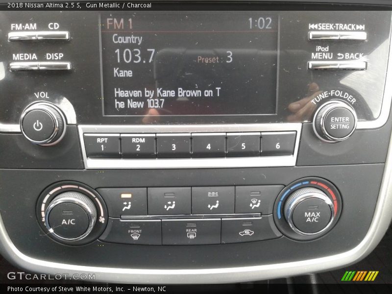 Gun Metallic / Charcoal 2018 Nissan Altima 2.5 S