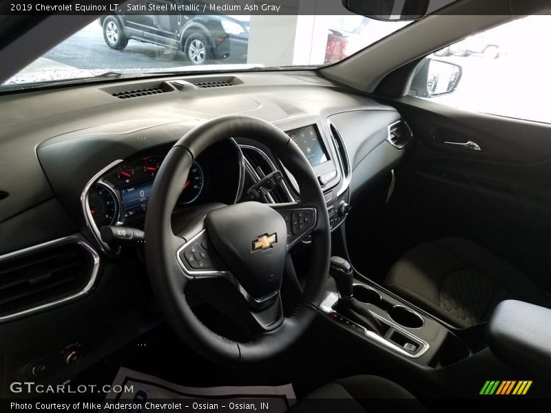 Satin Steel Metallic / Medium Ash Gray 2019 Chevrolet Equinox LT