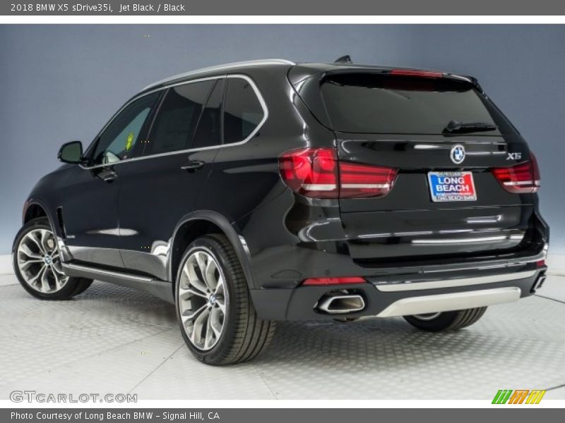 Jet Black / Black 2018 BMW X5 sDrive35i