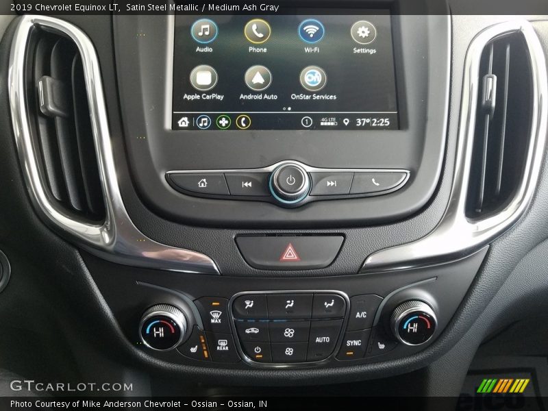 Satin Steel Metallic / Medium Ash Gray 2019 Chevrolet Equinox LT