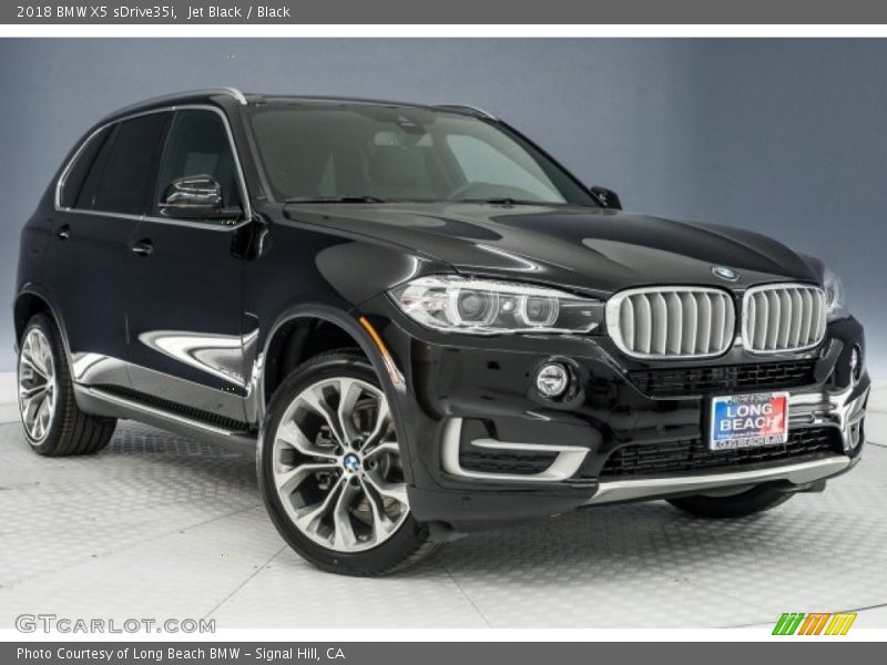 Jet Black / Black 2018 BMW X5 sDrive35i