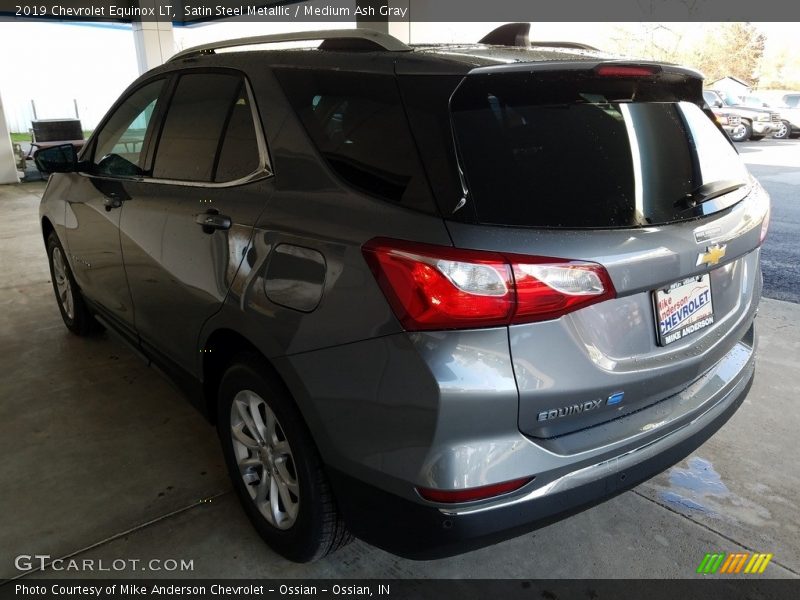 Satin Steel Metallic / Medium Ash Gray 2019 Chevrolet Equinox LT