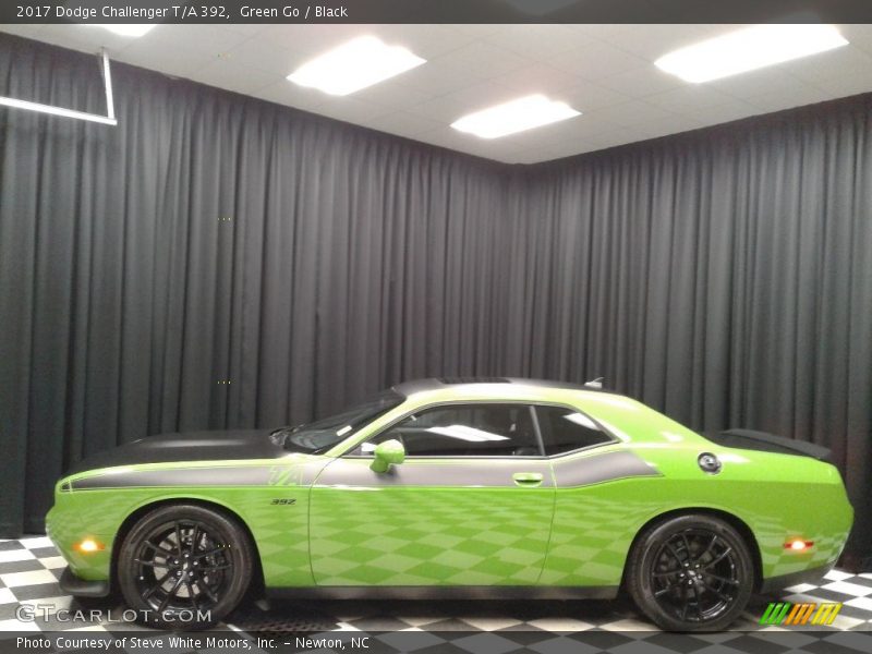 Green Go / Black 2017 Dodge Challenger T/A 392