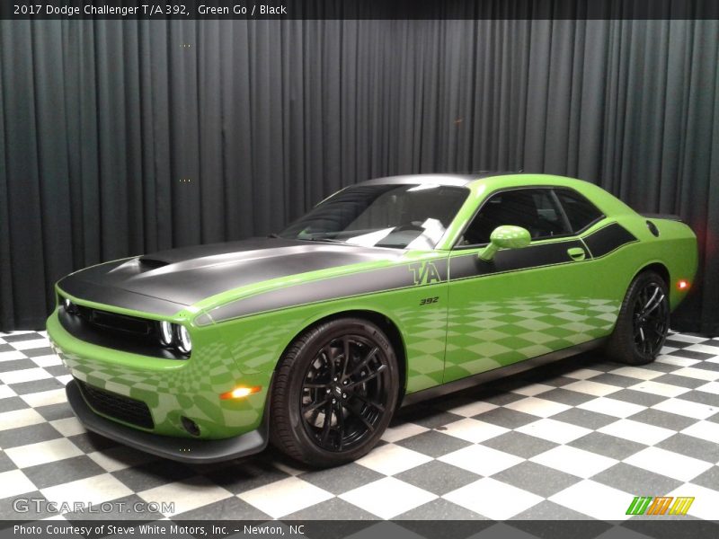Green Go / Black 2017 Dodge Challenger T/A 392