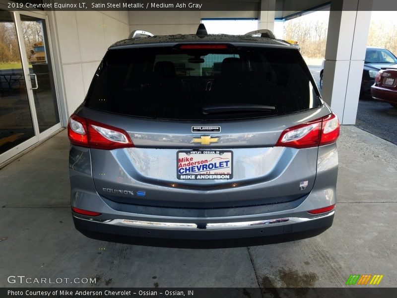 Satin Steel Metallic / Medium Ash Gray 2019 Chevrolet Equinox LT