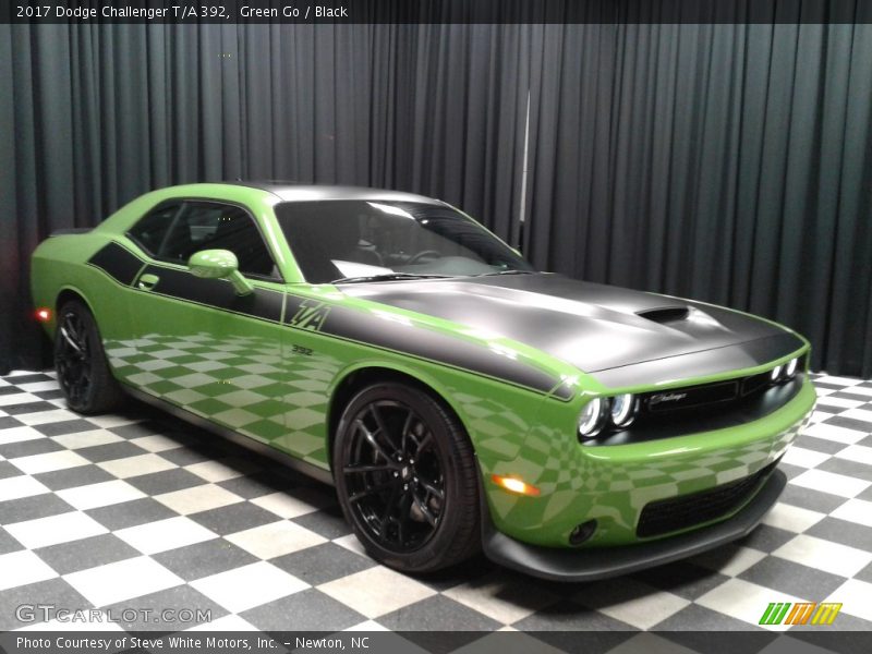 Green Go / Black 2017 Dodge Challenger T/A 392