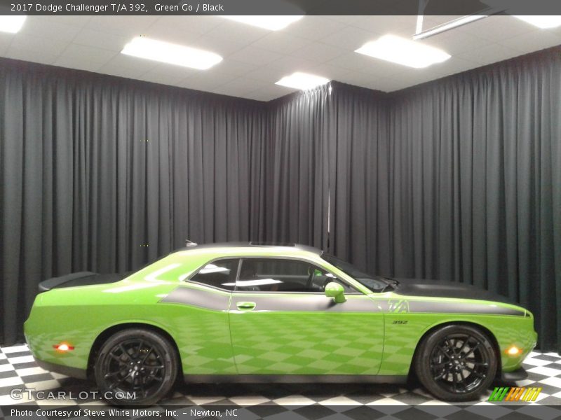 Green Go / Black 2017 Dodge Challenger T/A 392