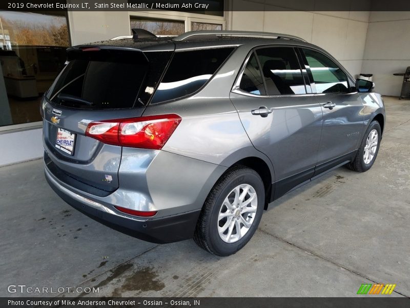 Satin Steel Metallic / Medium Ash Gray 2019 Chevrolet Equinox LT