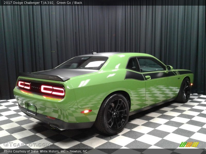 Green Go / Black 2017 Dodge Challenger T/A 392