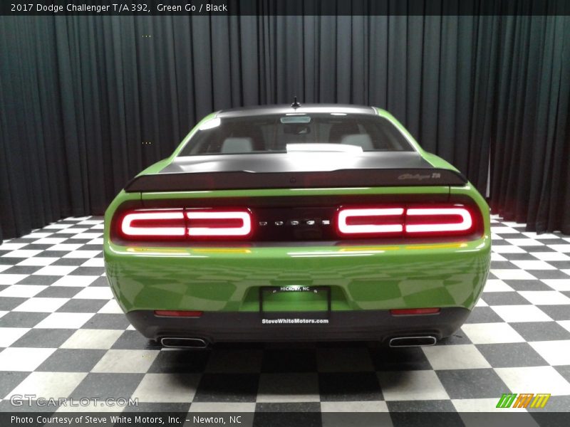 Green Go / Black 2017 Dodge Challenger T/A 392