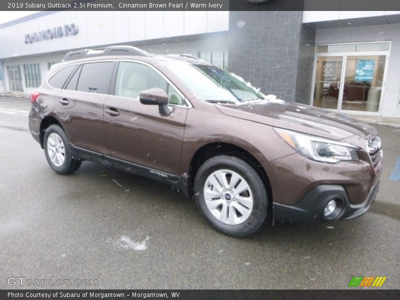 Cinnamon Brown Pearl / Warm Ivory 2019 Subaru Outback 2.5i Premium