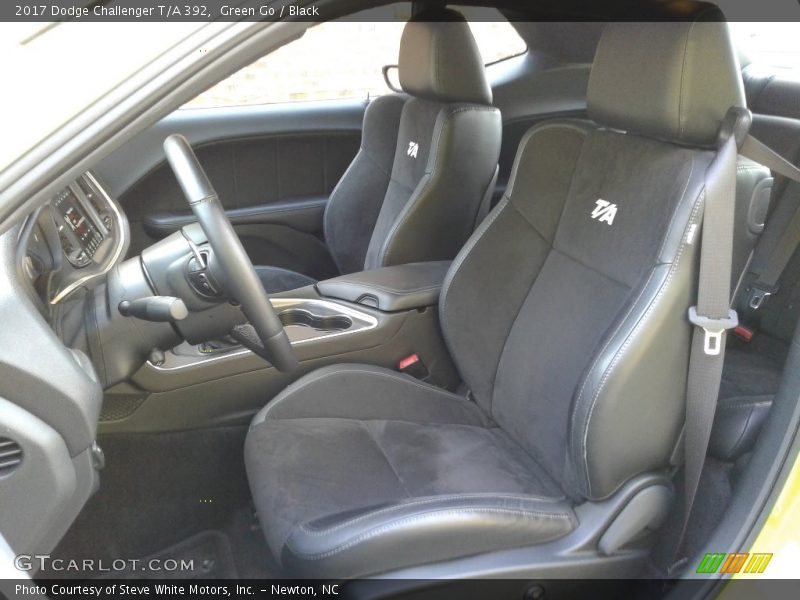 Green Go / Black 2017 Dodge Challenger T/A 392