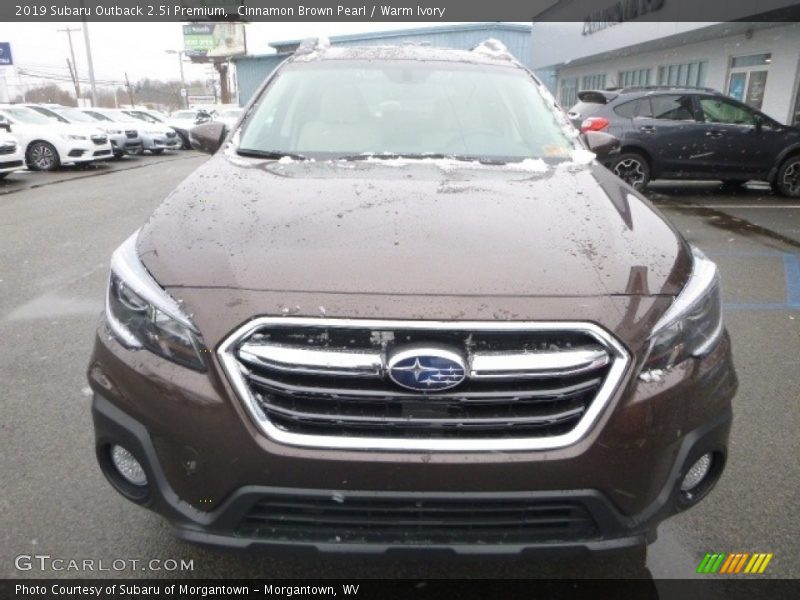 Cinnamon Brown Pearl / Warm Ivory 2019 Subaru Outback 2.5i Premium