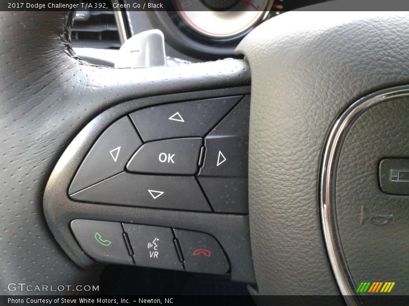 Green Go / Black 2017 Dodge Challenger T/A 392