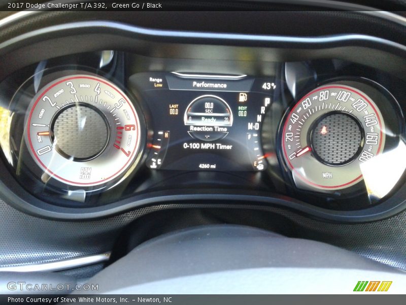 Green Go / Black 2017 Dodge Challenger T/A 392