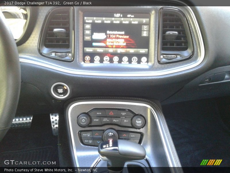 Green Go / Black 2017 Dodge Challenger T/A 392