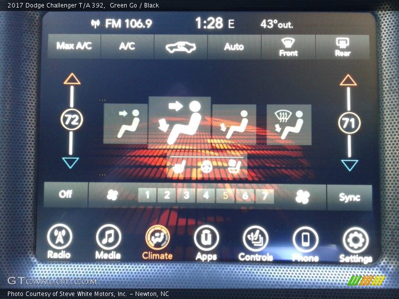 Green Go / Black 2017 Dodge Challenger T/A 392