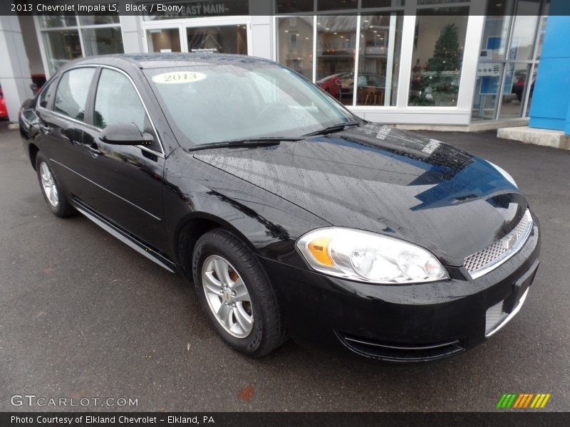 Black / Ebony 2013 Chevrolet Impala LS