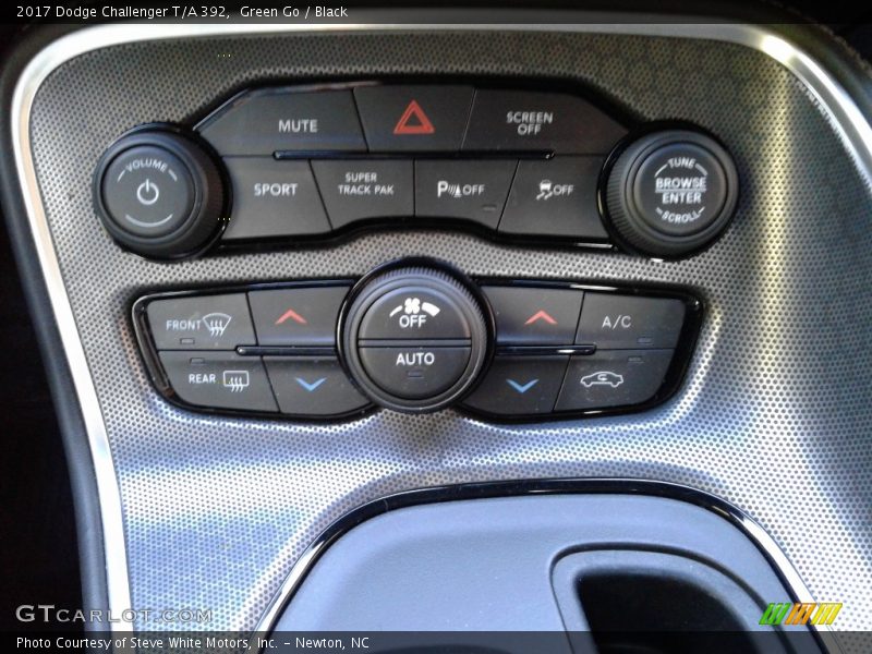 Green Go / Black 2017 Dodge Challenger T/A 392