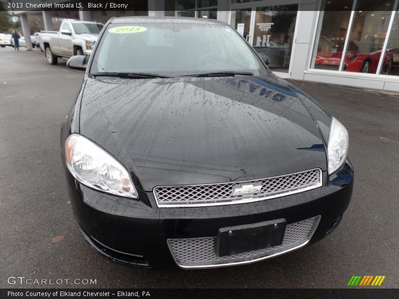 Black / Ebony 2013 Chevrolet Impala LS