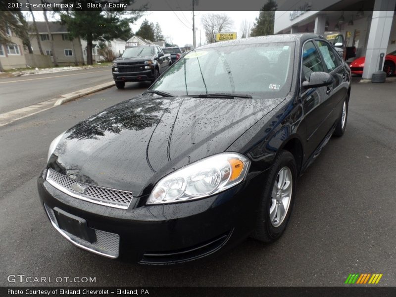 Black / Ebony 2013 Chevrolet Impala LS