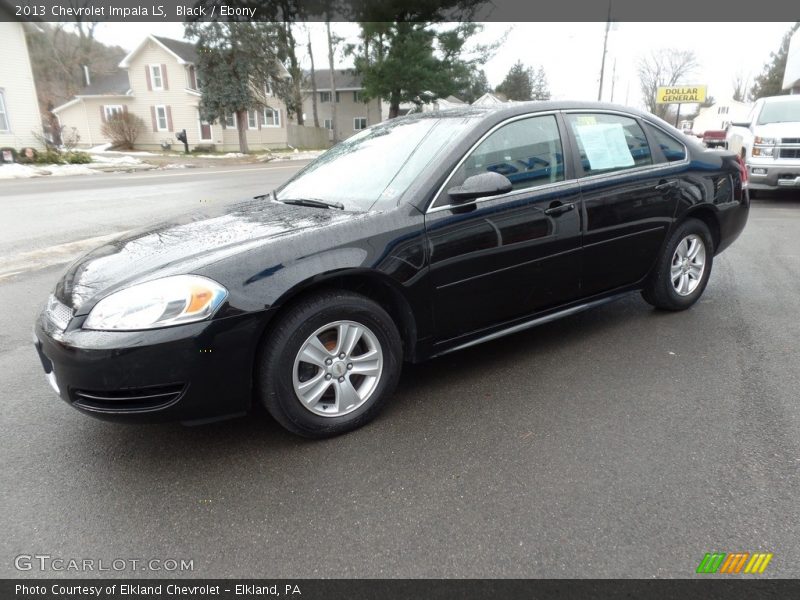 Black / Ebony 2013 Chevrolet Impala LS