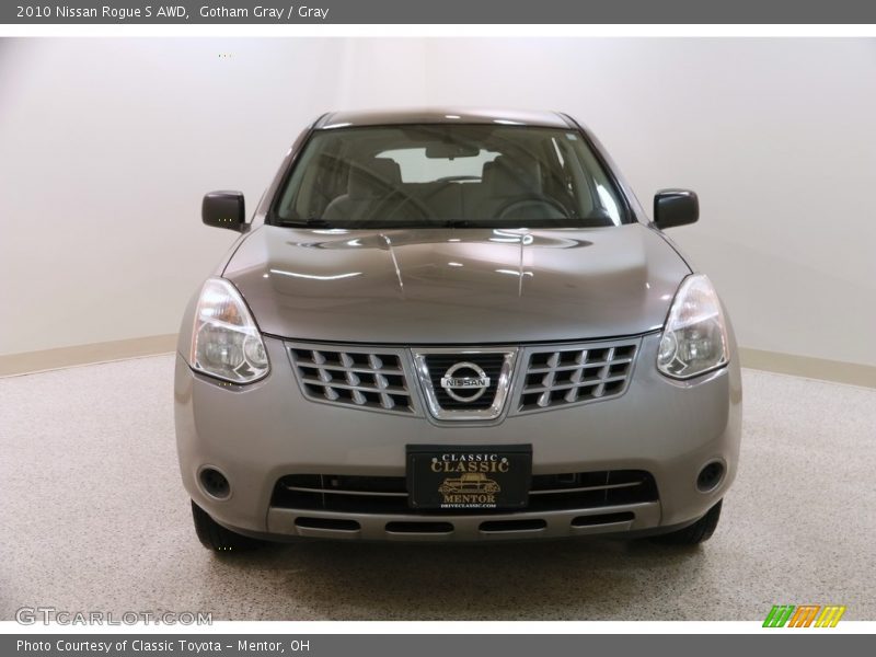 Gotham Gray / Gray 2010 Nissan Rogue S AWD