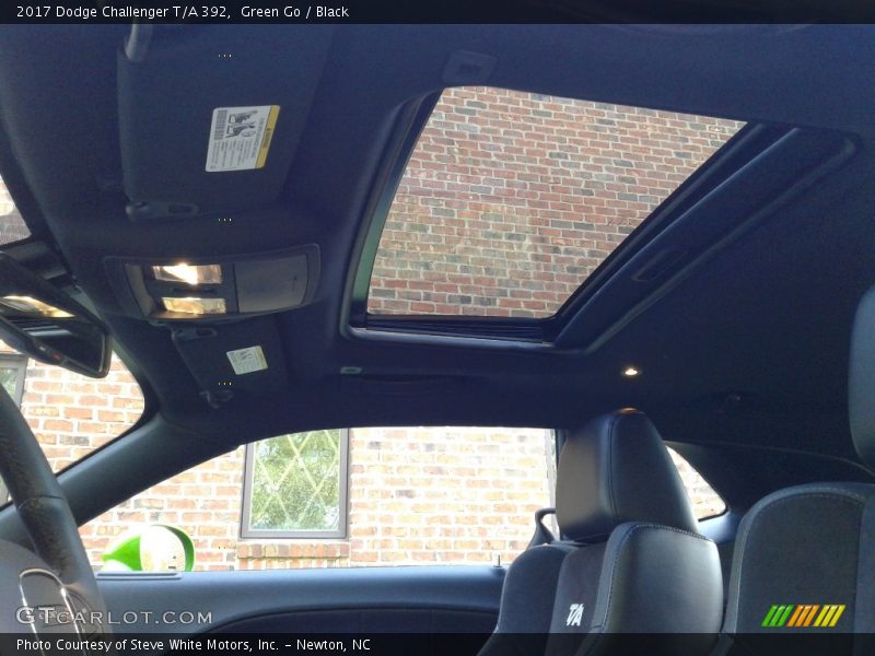 Green Go / Black 2017 Dodge Challenger T/A 392