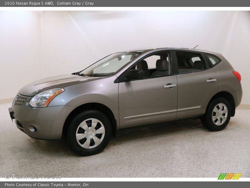 Gotham Gray / Gray 2010 Nissan Rogue S AWD